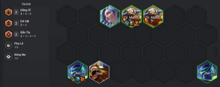 Nâng cấp Jhin, Dr.Mundo giữa game