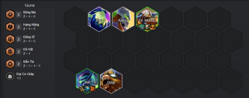 Đầu game với bộ khung Aatrox, Dr.Mundo, Gnar