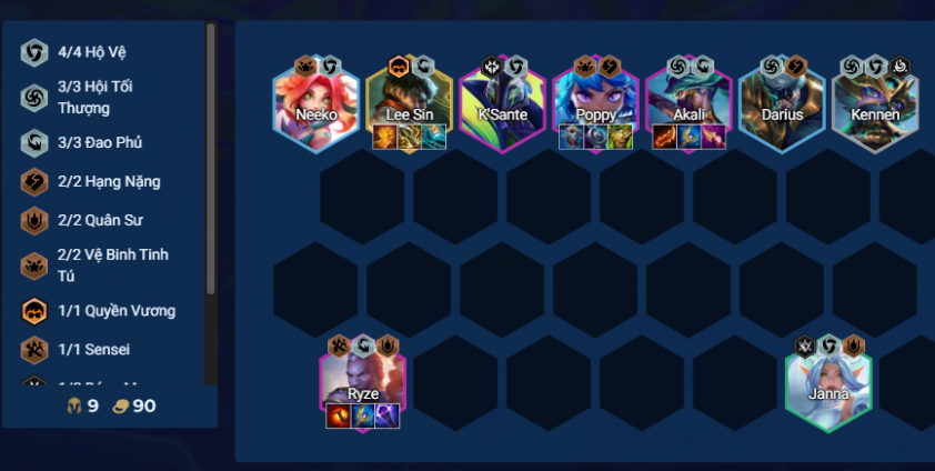 Đội hình Akali Carry DTCL Mùa 15 Đội hình Akali Carry trong Đấu Trường Chân Lý Mùa 15