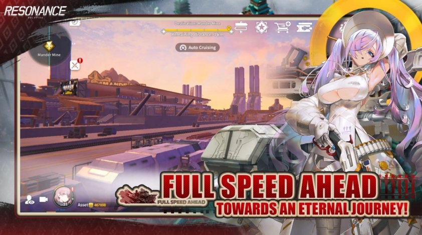 Cảnh nền hậu tận thế trong game