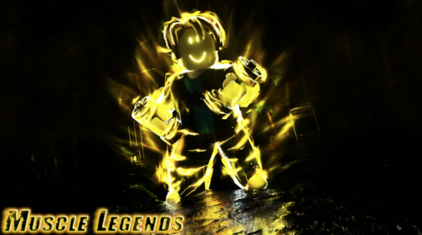 Nhân vật và môi trường trong game Muscle Legends