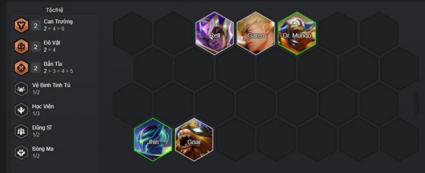 Giai đoạn đầu game với đội hình Varus Can Trường Đầu game đội hình Varus Can Trường