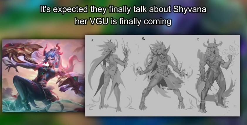 Shyvana LMHT làm lại