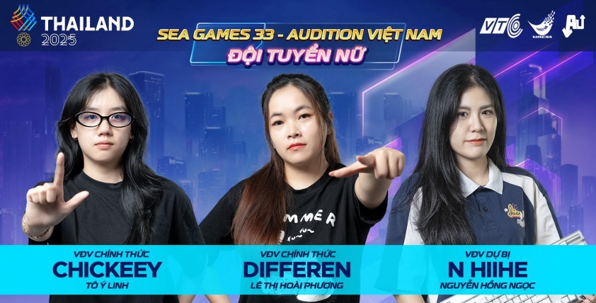 Vận động viên Audition tham gia SEA Games 33