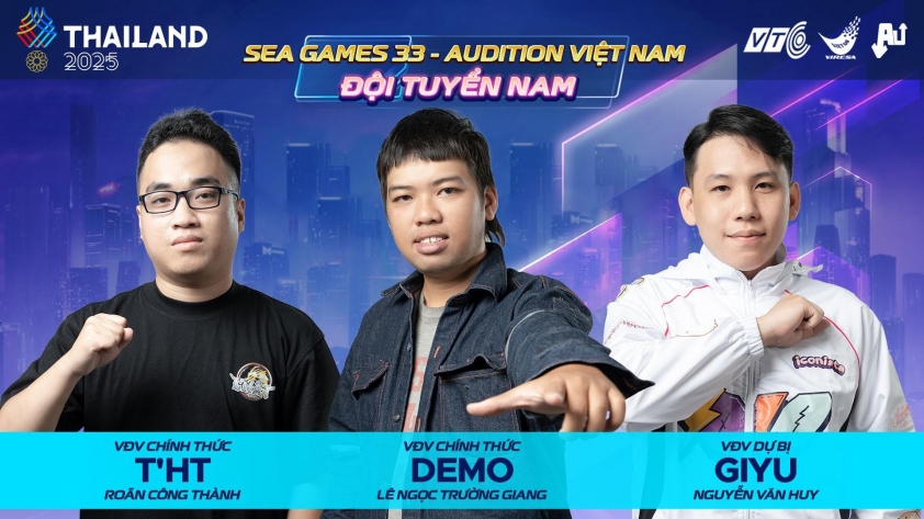 Vận động viên nam Audition SEA Games 33