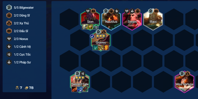 Chiến thuật giữa game tập trung lên sao chủ lực