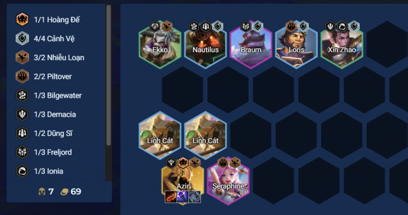 Chiến thuật giữa game Azir Shurima