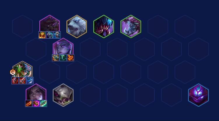 Đội hình Hư Không mạnh mẽ cuối trận