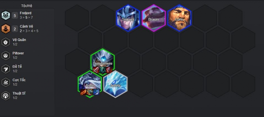 Giữa game nâng cấp chủ lực