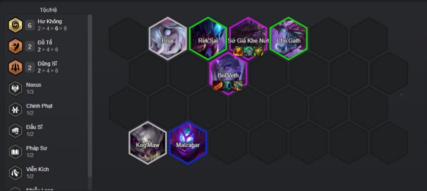 Giai đoạn giữa trận giữ máu và lên cấp đều đặn